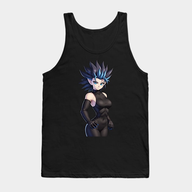 Elven Super Saiyan Tank Top by VoidXedis